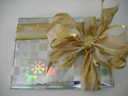 This is the gift fully wrappped
